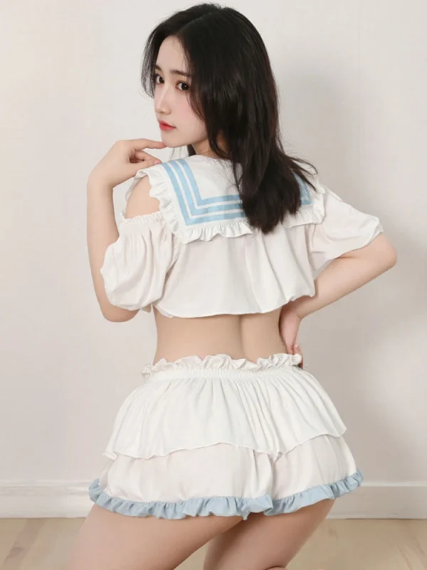 youthful-cosplay-cute-white-jk-suit-2 sexy student palying