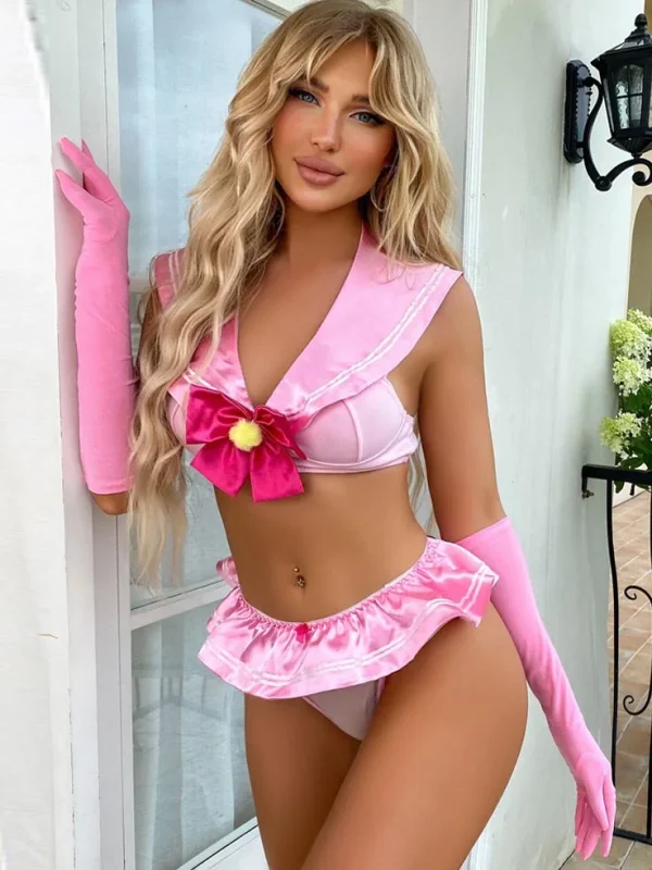 youthful-cosplay-pink-jk-suit-2 sexy student palying