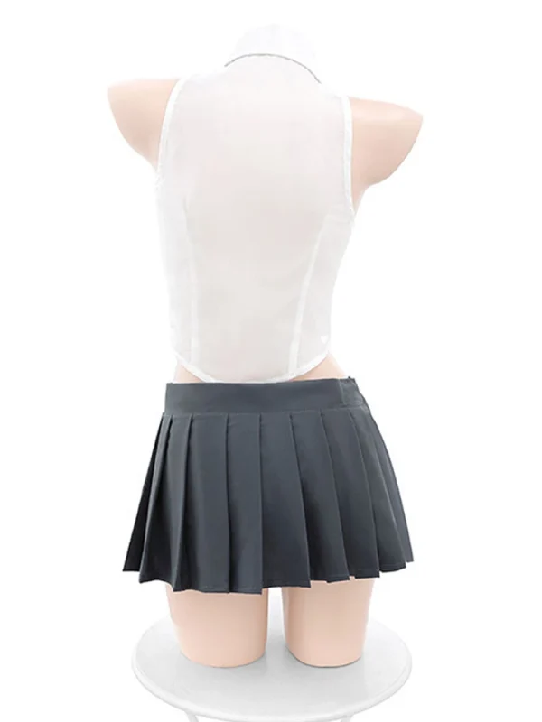 youthful-cosplay-split-white-gray-suit-5 sexy student palying