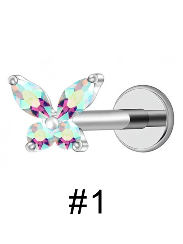 zirconia-butterfly-lip-stud-2 body piercing jewellery