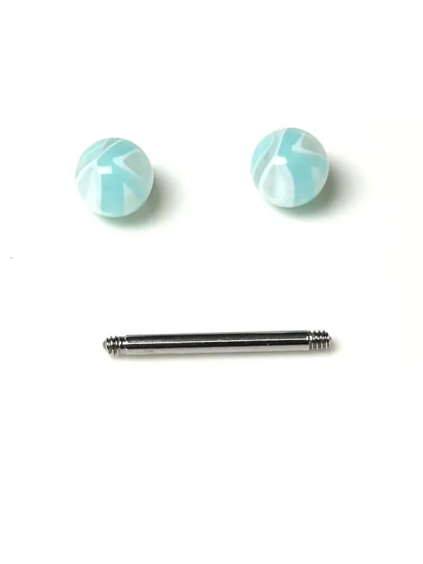 Body-Jewellery-Blue-Acrylic-Tongue-Stud-4 tongue piercing studs