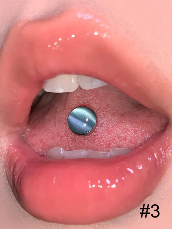 Body-Jewellery-Cat-Eye-Stone-Tongue-Stud-4 body piercing jewellery