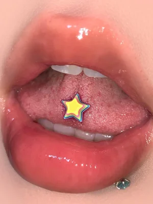 Body-Jewellery-Dopamine-Star-Tongue-Stud-1 tongue piercing studs