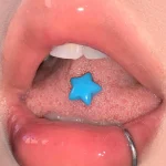 Body-Jewellery-Luminous-Star-Tongue-Stud-2 tongue piercing studs
