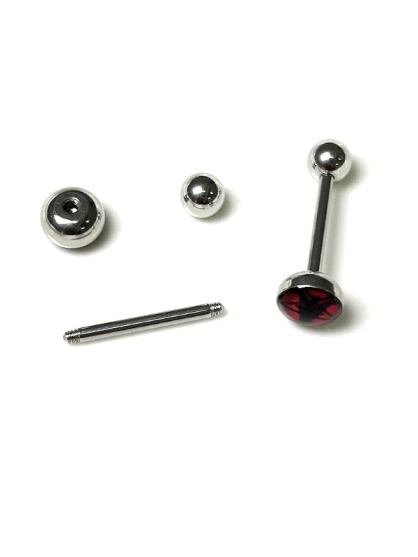 Body-Jewellery-Red-Star-Tongue-Stud-3 tongue piercing studs