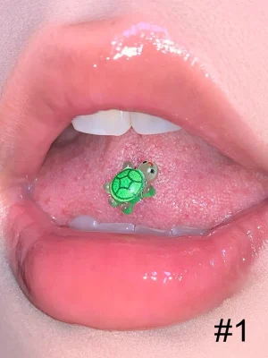 tongue piercing studs