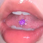 Body-Jewellery-Resin-Turtle-Tongue-Stud-6 tongue piercing studs