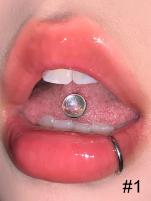tongue piercing studs