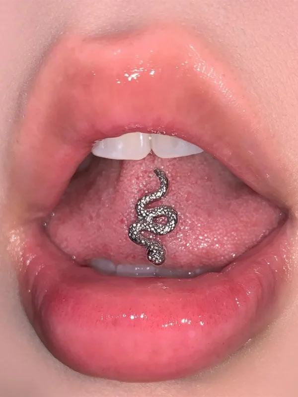 Body-Jewellery-Snake-Tongue-Stud-1 tongue piercing studs