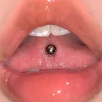 Body-Jewellery-Titanium-Ball-Tongue-Stud-1 Body Jewellery Titanium Ball Tongue Stud L067