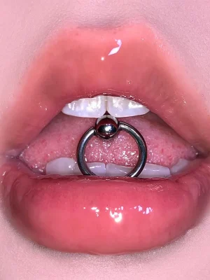 tongue piercing rings