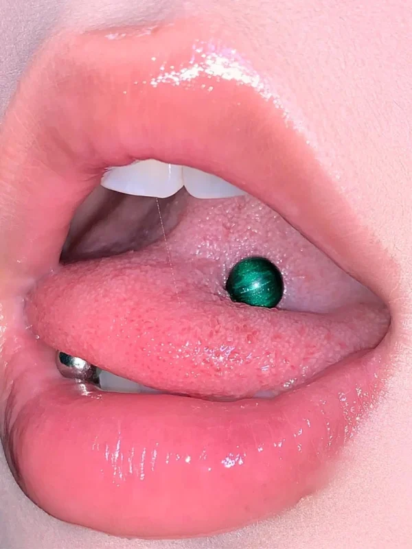 Body-Jewellery-Vintage-Acrylic-Tongue-Stud-1 body piercing jewellery