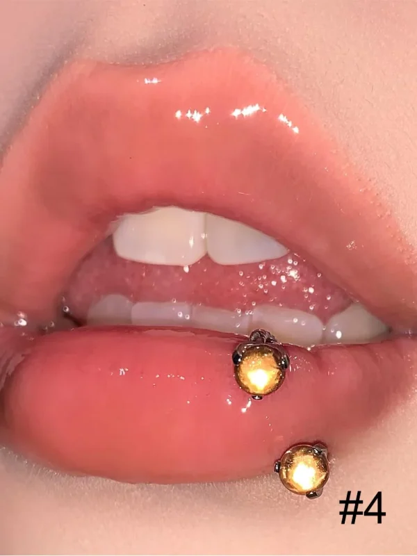 Piercing-Crystal-Diamond-Ball-Lip-Stud-5 lip piercing rings