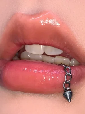 Piercing-Jewellery-Cone-Spherical-Lip-Stud-1 lip piercing studs