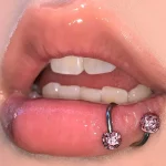 Piercing-Jewellery-Diamond-Ball-Lip-Stud-2 lip piercing rings
