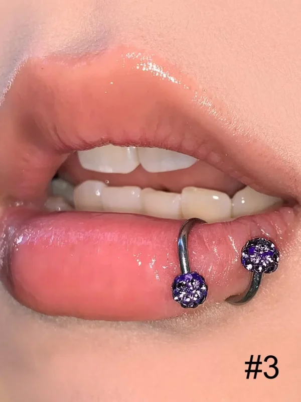 Piercing-Jewellery-Diamond-Ball-Lip-Stud-4 lip piercing rings