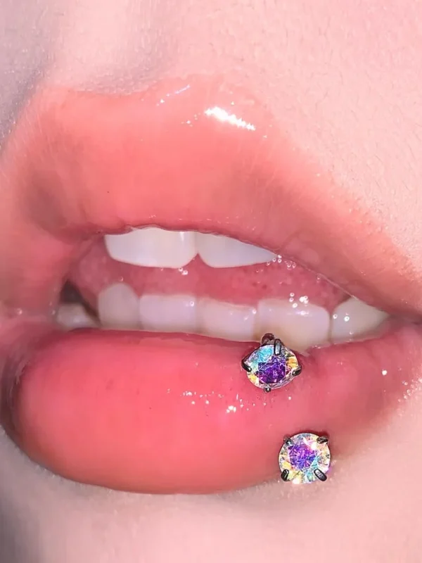 Piercing-Jewellery-Shine-Zircon-Lip-Stud-1 lip piercing rings