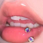 Piercing-Jewellery-Shine-Zircon-Lip-Stud-2 lip piercing rings