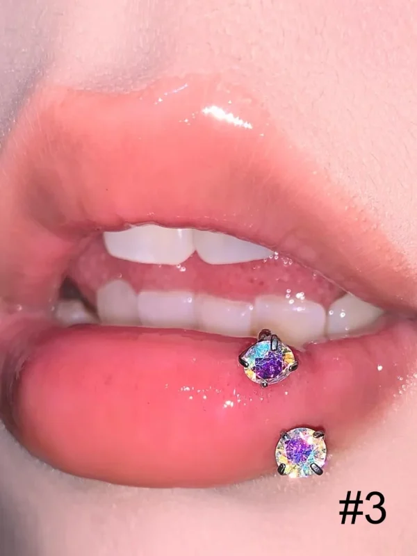 Piercing-Jewellery-Shine-Zircon-Lip-Stud-2 lip piercing rings