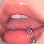 Piercing-Jewellery-Shine-Zircon-Lip-Stud-4 lip piercing rings