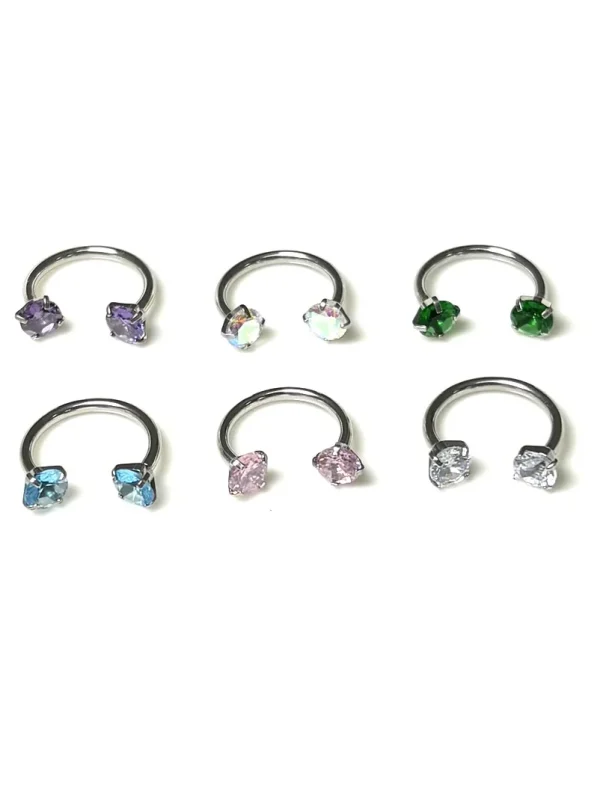 Piercing-Jewellery-Shine-Zircon-Lip-Stud-8 lip piercing rings