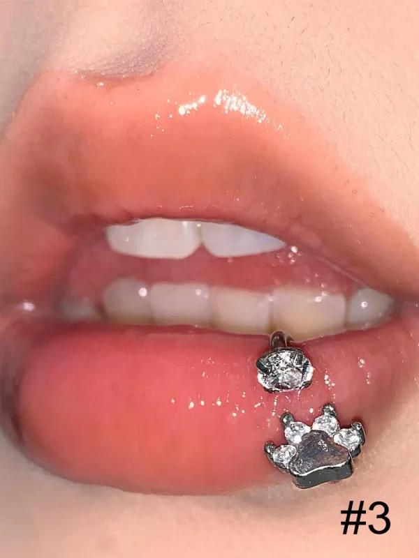 Piercing-Jewellery-Zircon-Claw-Lip-Stud-2 lip piercing rings