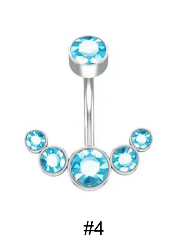 belly-button-piercing-ring-arc-zircons-body-jewelry-6 belly button jewellery