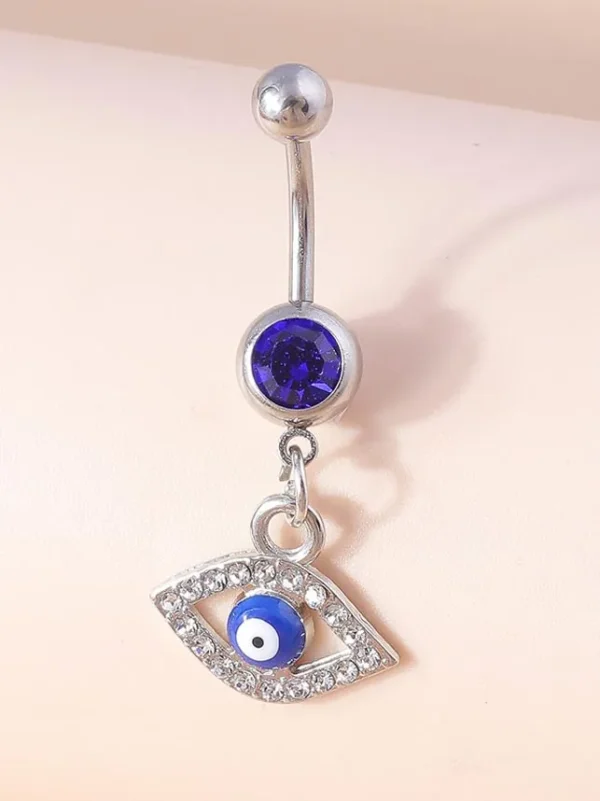 belly-button-piercing-ring-blue-eye-body-jewelry-3 belly button jewellery