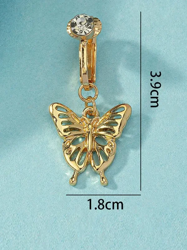 belly-button-piercing-ring-cute-butterfly-body-jewelry-2 belly button jewellery