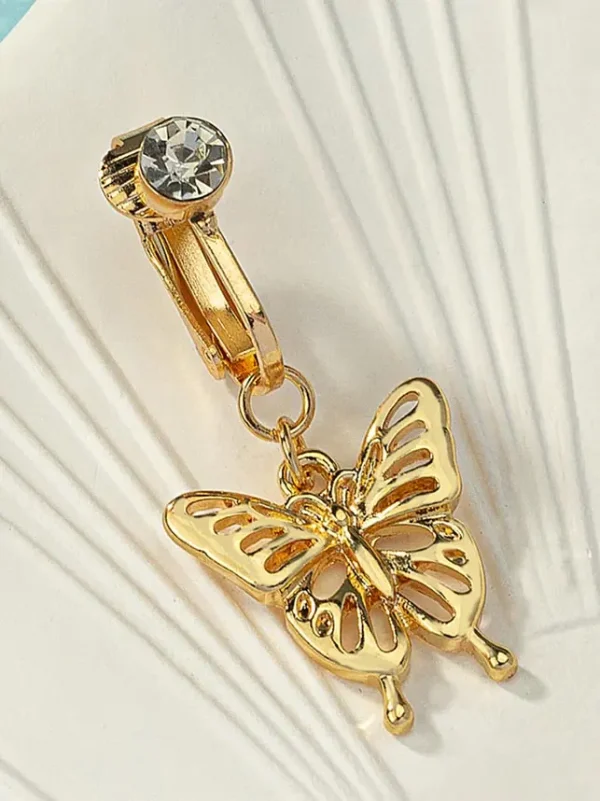 belly-button-piercing-ring-cute-butterfly-body-jewelry-3 belly button jewellery