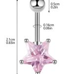 belly-button-piercing-ring-cute-star-body-jewelry-8 belly button jewellery