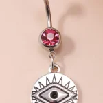 belly-button-piercing-ring-devil-eye-body-jewelry-3 belly button jewellery