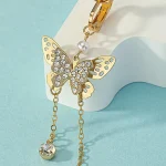 belly-button-piercing-ring-gold-butterfly-body-jewelry-3 belly button jewellery