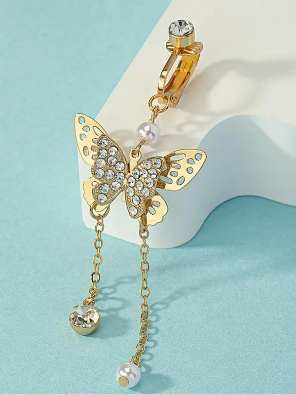 belly-button-piercing-ring-gold-butterfly-body-jewelry-3 belly button jewellery