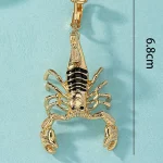 belly-button-piercing-ring-gold-scorpion-body-jewelry-2 belly button jewellery