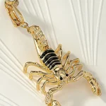 belly-button-piercing-ring-gold-scorpion-body-jewelry-3 belly button jewellery