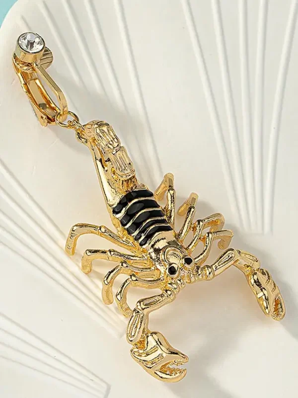belly-button-piercing-ring-gold-scorpion-body-jewelry-3 belly button jewellery