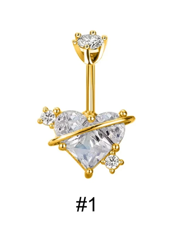 belly-button-piercing-ring-heart-rhinestone-body-jewelry-2 belly button jewellery