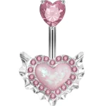 belly-button-piercing-ring-heart-wig-body-jewelry-1 belly button jewellery