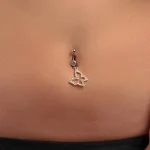 belly-button-piercing-ring-hollow-butterfly-body-jewelry-1 belly button jewellery