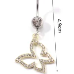 belly-button-piercing-ring-hollow-butterfly-body-jewelry-2 belly button jewellery