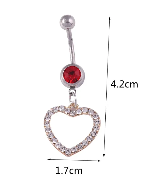 belly-button-piercing-ring-hollow-heart-body-jewelry-2 belly button jewellery
