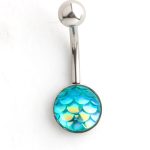 belly-button-piercing-ring-mermaid-body-jewelry-3 belly button jewellery