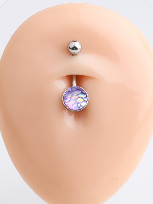 belly-button-piercing-ring-mermaid-body-jewelry-5 belly button jewellery