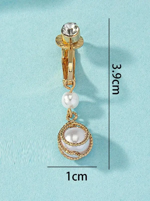 belly-button-piercing-ring-pearl-pendant-body-jewelry-2 belly button jewellery