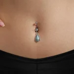 belly-button-piercing-ring-pine-stone-body-jewelry-1 belly button jewellery