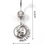 belly-button-piercing-ring-sun-moon-body-jewelry-1 belly button jewellery