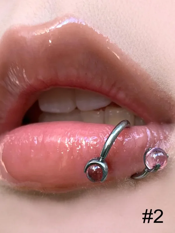 body-jewellery-crystal-ball-lip-piercing-rings-4 lip piercing rings