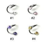 body-jewellery-crystal-ball-lip-piercing-rings-6 lip piercing rings
