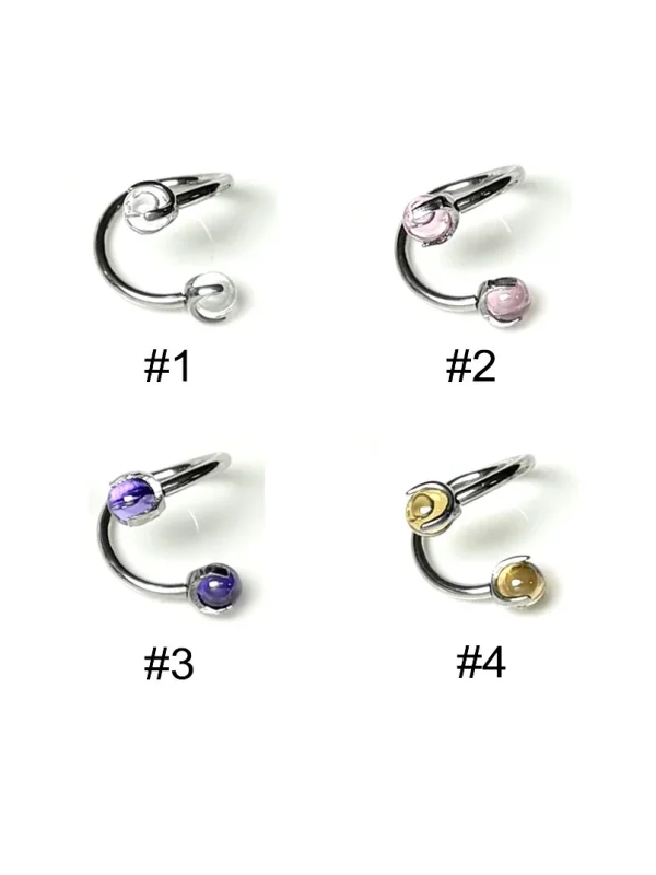 body-jewellery-crystal-ball-lip-piercing-rings-6 lip piercing rings